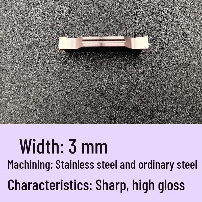 CNC Nut- und Abstechklingen: Edelstahl mggn/mgmn300/400 Einsätze