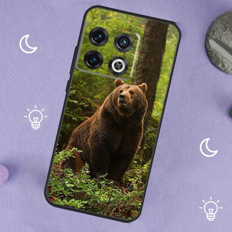 Grizzlybär Hülle für OnePlus 13T 13R 12R 10R 10T 8T 11 12 13 15 Für OnePlus Nord 5 CE 2 3 4 Lite N20 N30
