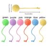 Bite Resistant Cat Cotton Rope Ball Wear Resistant with Rope Cat Interactive Sounding Pet Grinding Knot For Cats Kitten