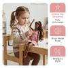 Curly Hair 1/6 Doll Model Dark Skin Action Figure Body Supermodel Nude Doll  Doll Accessories