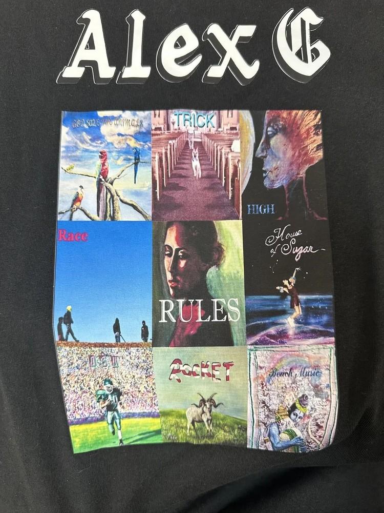 

Alex G Album Cover Collection Gift For Fans to 5XL T-shirt Unisex T-Shirt XXL
