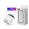 Multi-Port 4 USB Fast Charger 5V/2.4A - AU/EU/UK/US Plug