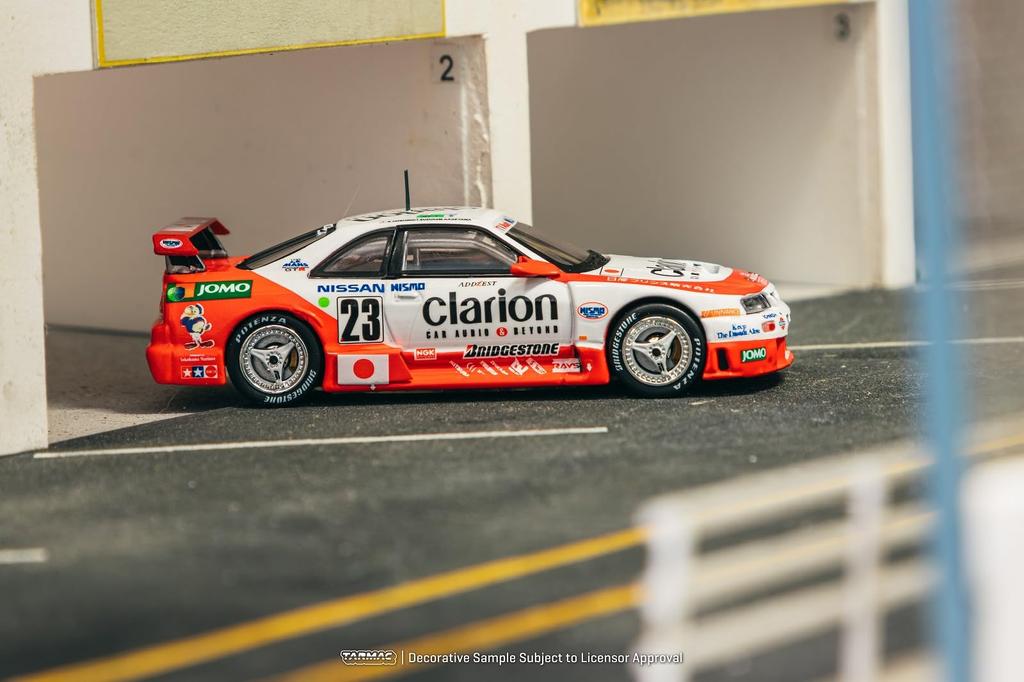 TARMACWORKS Nissan NISMO LM 24h of Le Mans 1995 Presentation Kageyama Finished Product 1/64 GT-R K. Hoshino/T. Suzuki/M. T64-067-95LM23