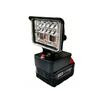18V Lithium Battery with LED Flashlight for Bosch, DeWalt, Milwaukee, Makita