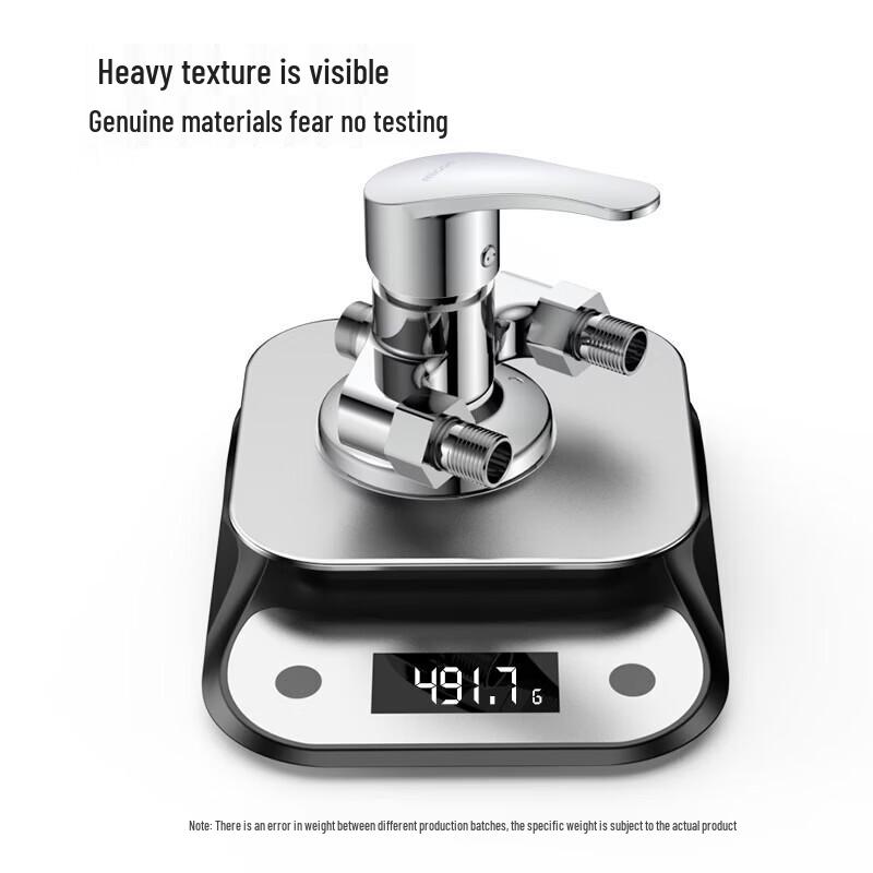 MICOE Bathtub Shower Mixer Faucet with Exposed Pipe