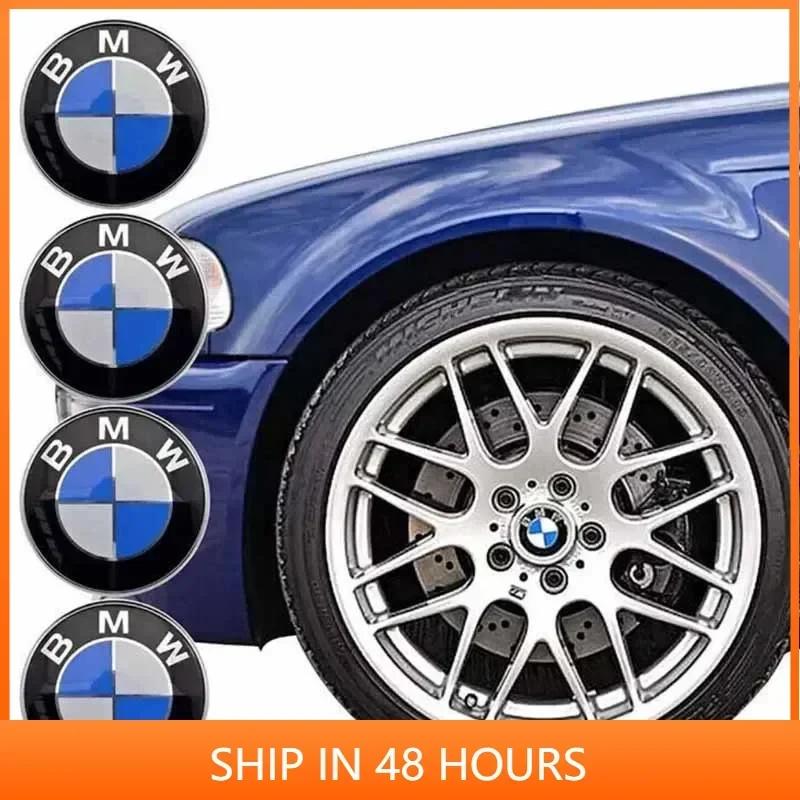 -4Pcs 56mm/60mm/68mm Wheel Center Caps for BMW–Fit for X1 X3 X5 E70 E71 X6 M3 F30 F20 F10 F11 G30 E36 E46 E53 E90 E91 E60 E61