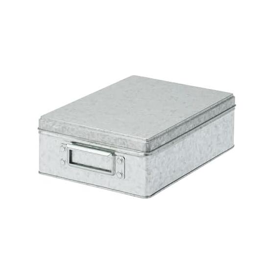 MUJI Металлическая коробка / Маленькая Высота 8,5 см Тип 44287934 Кейс для костюма Кейс для хранения Коробка для хранения