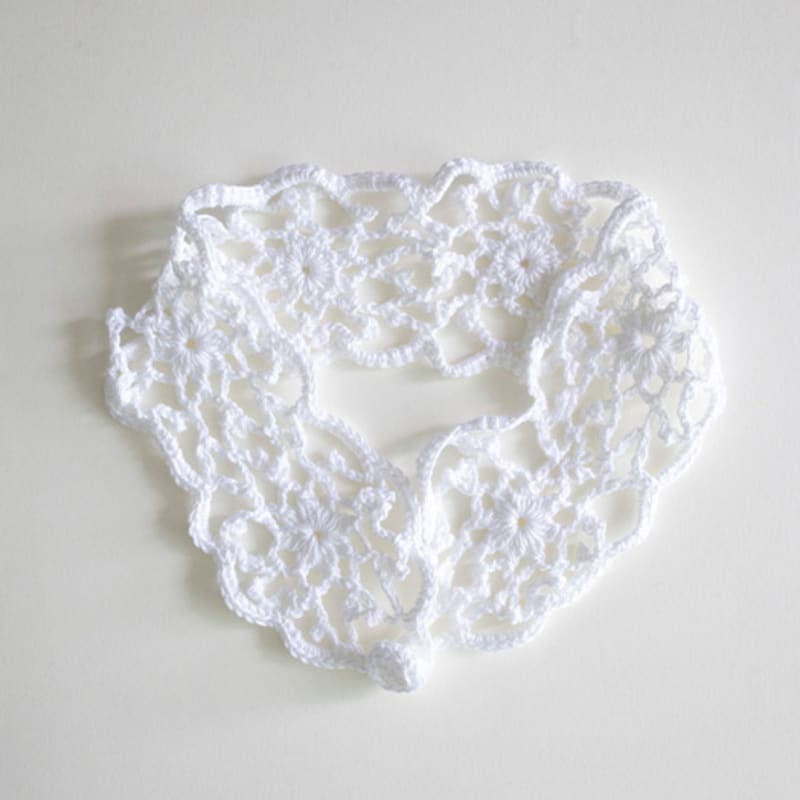 MERRYMOTIVE Hand crochet doily hairband