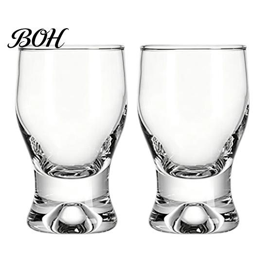 Verres à boire classiques incurvés Mini verre snifter avec base lestée ergonomique, Verres de dégustation transparents, Verres élégants pour fête, Confortable