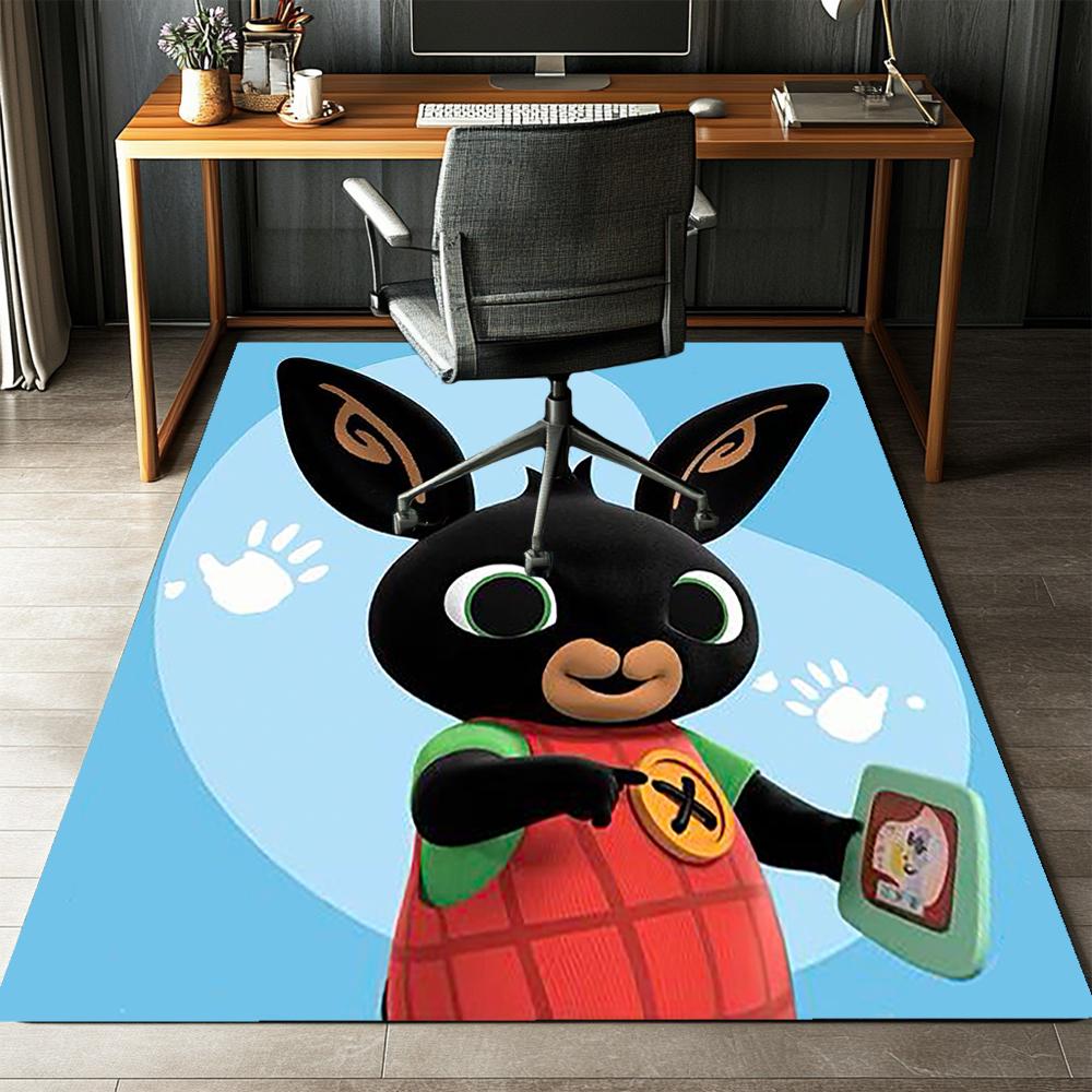 Bing Printed Carpet,Rug,for Office Chair Living Room Bedroom Kitchen Room Decor Gifts.