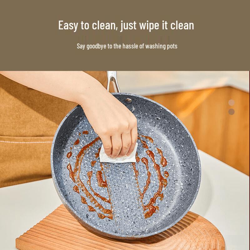 28cm Granite Non-stick Frying Pan with Lid