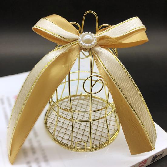 Bonboniéra Odolná proti poškrábání Nerezová odolnost proti rozdrcení Odolnost proti pádu Odolnost proti pádu Tvar ptačí klece Svatební potřeby