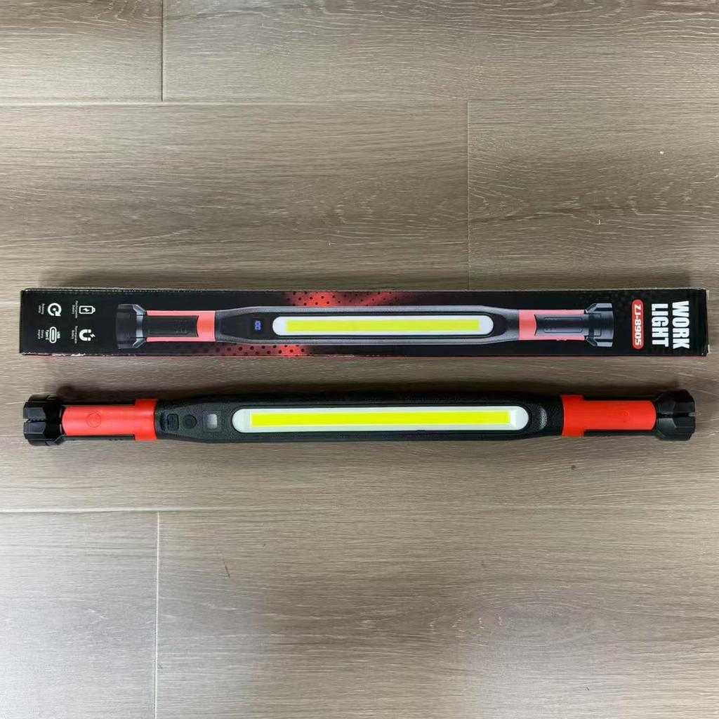 High Lumen Rechargeable LED Work Light for Car Emergency Repair Powerful Magnetic Flashlight with Hooks Magnetic Base 3 Lighting