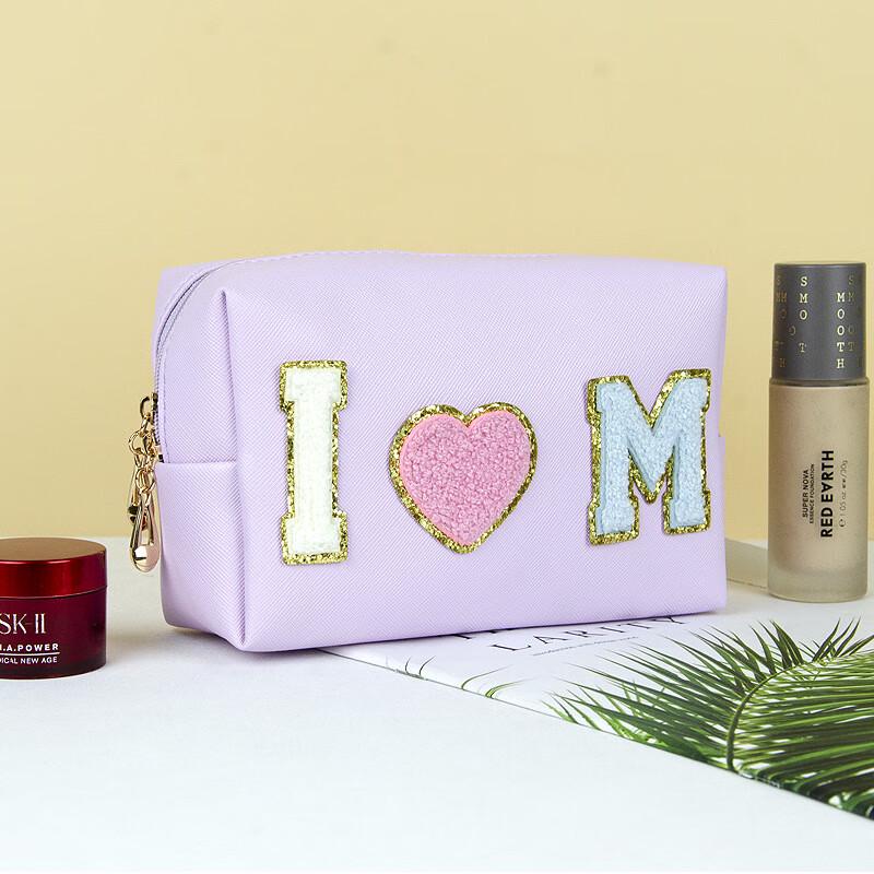Miling Embroidered INS Style Portable Cosmetic Bag
