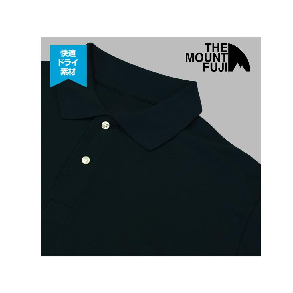 MOUNT Fuji Polo Shirt Souvenir Shizuoka Yamanashi Short Sleeve One Point [THE FUJI] Mt.