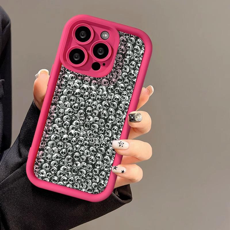 

Чехол для телефона iPhone 16 13 11 Pro Max iPhone 11 13 16 Samsung S24 Ultra Samsung A54 Redmi note 12 11 Infinix Чехол iPhone 16 Pro Max яркий розовый