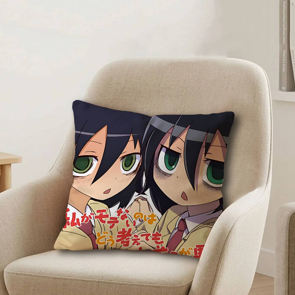 Cute KKuroki TomokoS Pillowcase toon Gift Cushion Cover Bedroom Home Sofa Chair Seat Decor pillow case