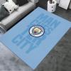 Manchester City Football Club Teppich für Wohnzimmer Schlafzimmer Zuhause Sofadekoration, Kinderspiel Rutschfeste Bodenmatte