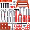 Kids Repair Toolbox Toy Set, Simulation Engineering Tools with Drill, Educational Pretend Play Gifts for Boys