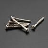 6Pcs Metal Electric Guitar Accessories Screws Round Head Bridge Tail Screws Electric Guitar Bass Lock Mounting Screws