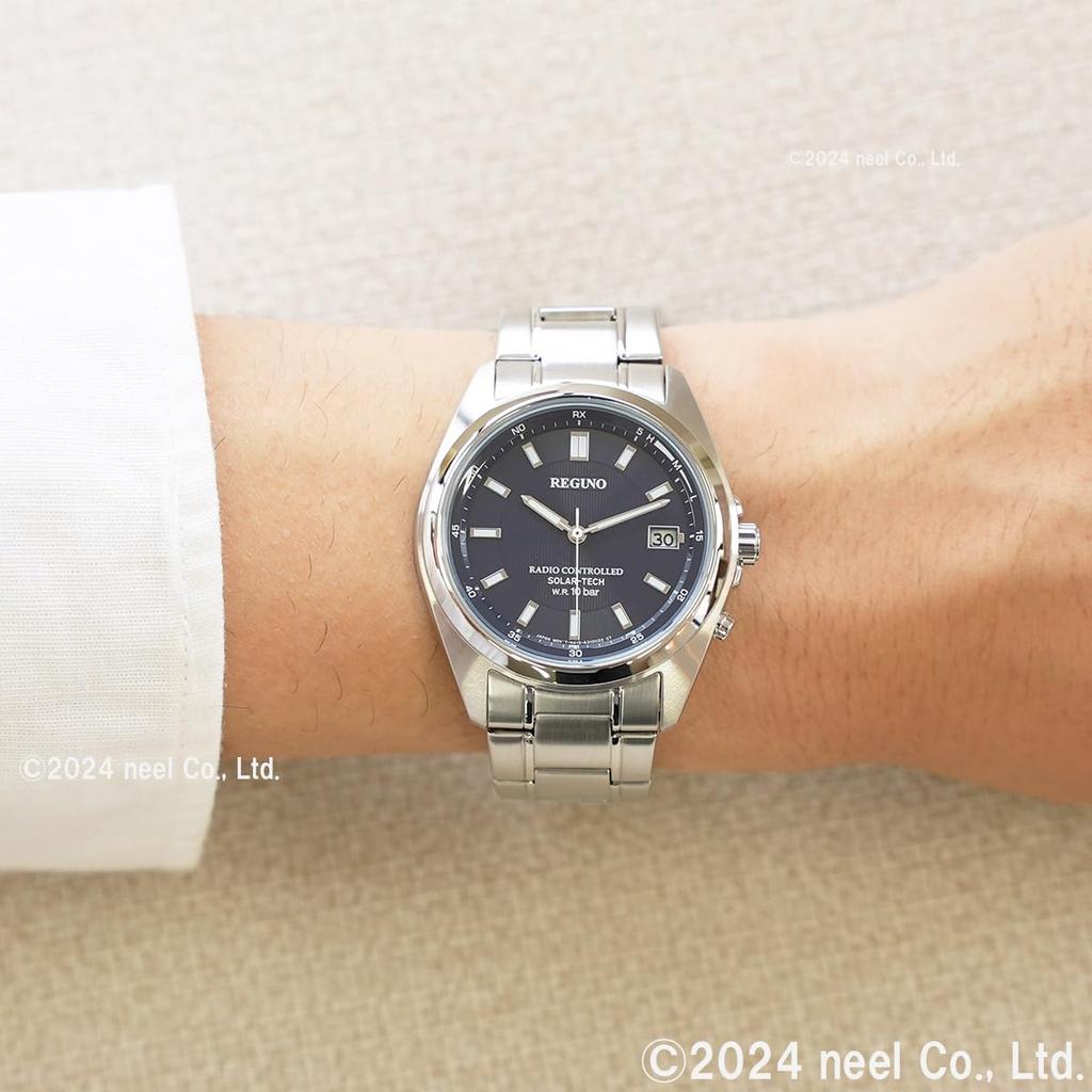 Silberne Uhr [REGUNO] [Citizen] Herren KS3-115-71