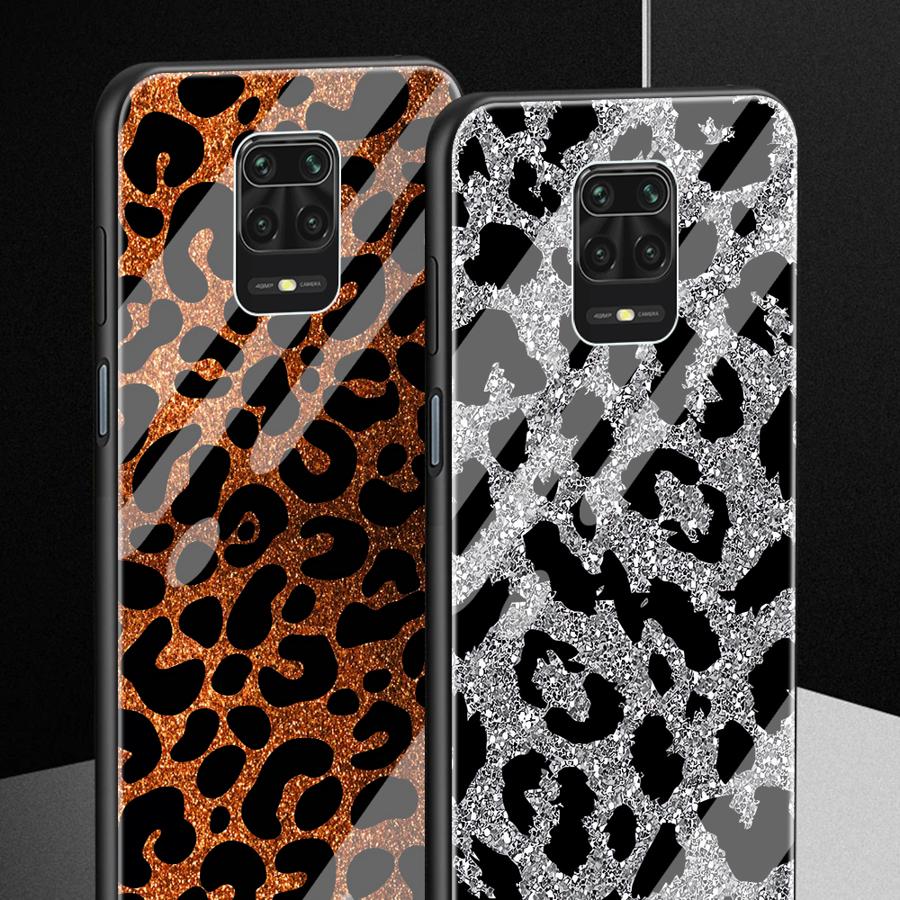 Leopard Print Case for Xiaomi Redmi Note 14 K40 9S 10S Note13 Pro Plus A5 A1 A2 8 12 10 12C 10C 9 11 Phone Cover