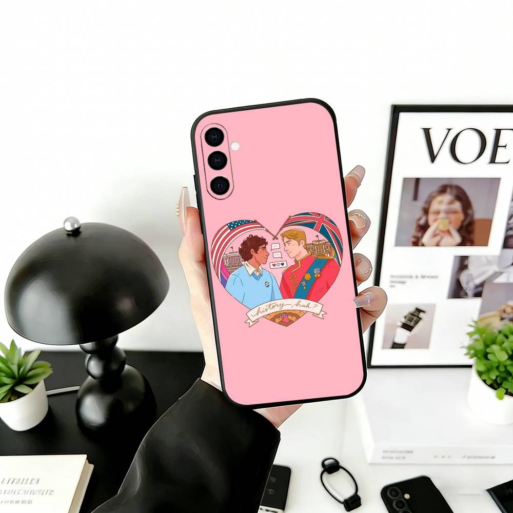 R-RW & RB Film Phone Case Black Silicone Soft For Samsung Galaxy A73,A72,A71,A70,A53,A52,A51