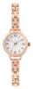 Feldarbeit Analog Einfach und Metall SO Roségold Damen Solarbetriebene Uhr, Leicht Ablesbar, Armband, Watto, (PG) FSC172-3