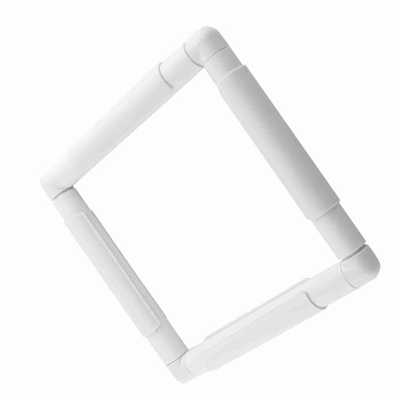 Plastic Clip Roller Frame For Embroidery Cross Stitch Quilting Needlepoint Tool(27.9*27.9cm)