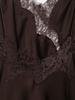 European & American Women's Lace Patchwork Satin Camisole Dress - New Hot Style Fashion