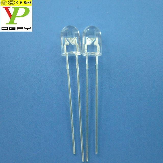 dip 546 5mm red oval led diode