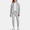 Under Armour Rival Fleece Full-Zip Hoodie Women Hoodies Gray 1379497-012