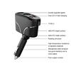 ABS Automatic Shut-off USB Car For Safe And Efficient Charging 4x Faster Portable Cigarette Lighter