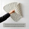 Triangular Non-Slip Bathroom Mat: Comfortable Diamond Design for Shower and Toilet