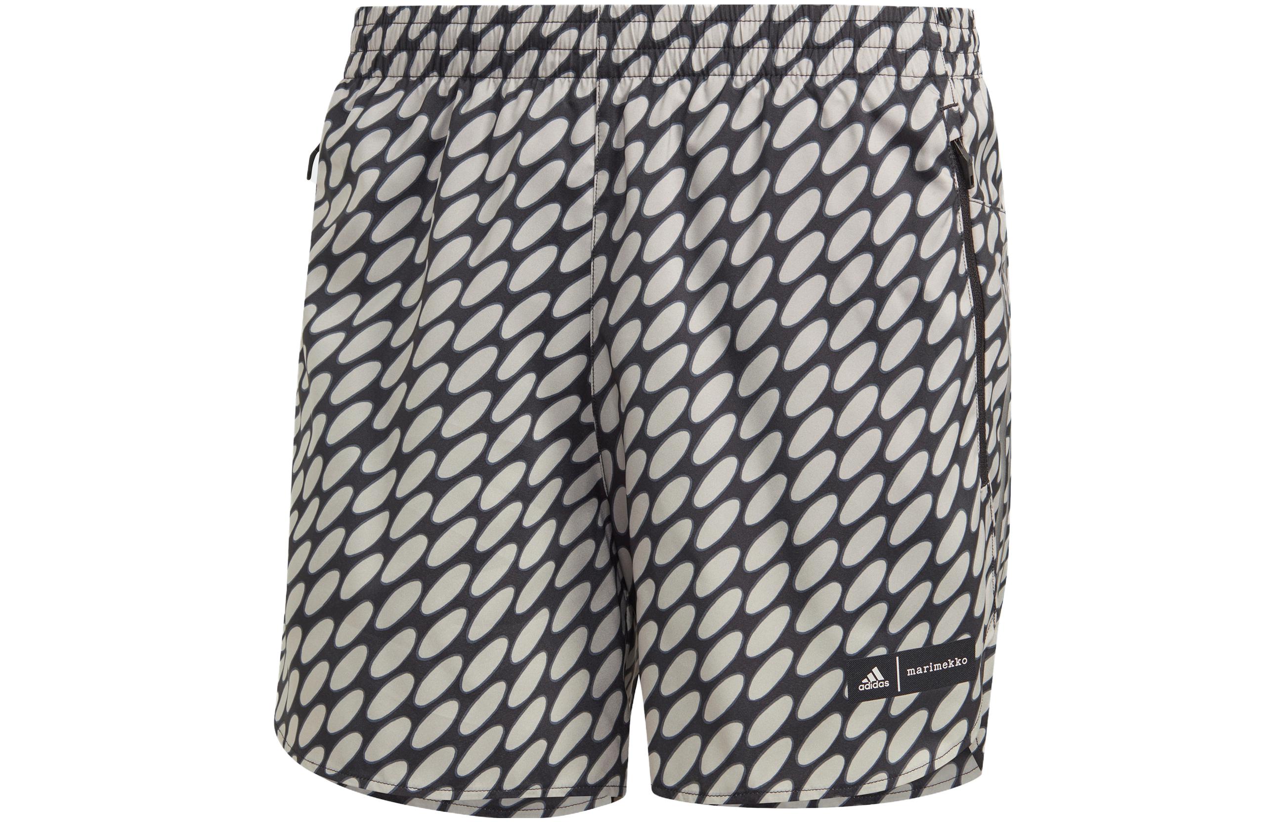 Adidas x Adidas X Marimekko Running Shorts Men s Preppy Silver Gray HR8187 L 7