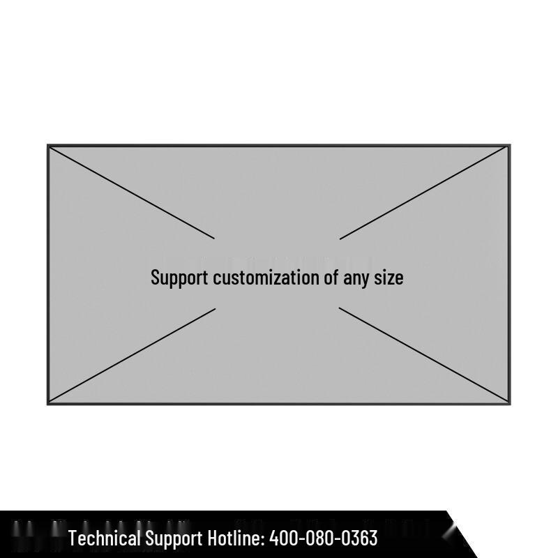 IN&VI FHZ Fresnel Anti-Light Fixed Frame Projector Screen