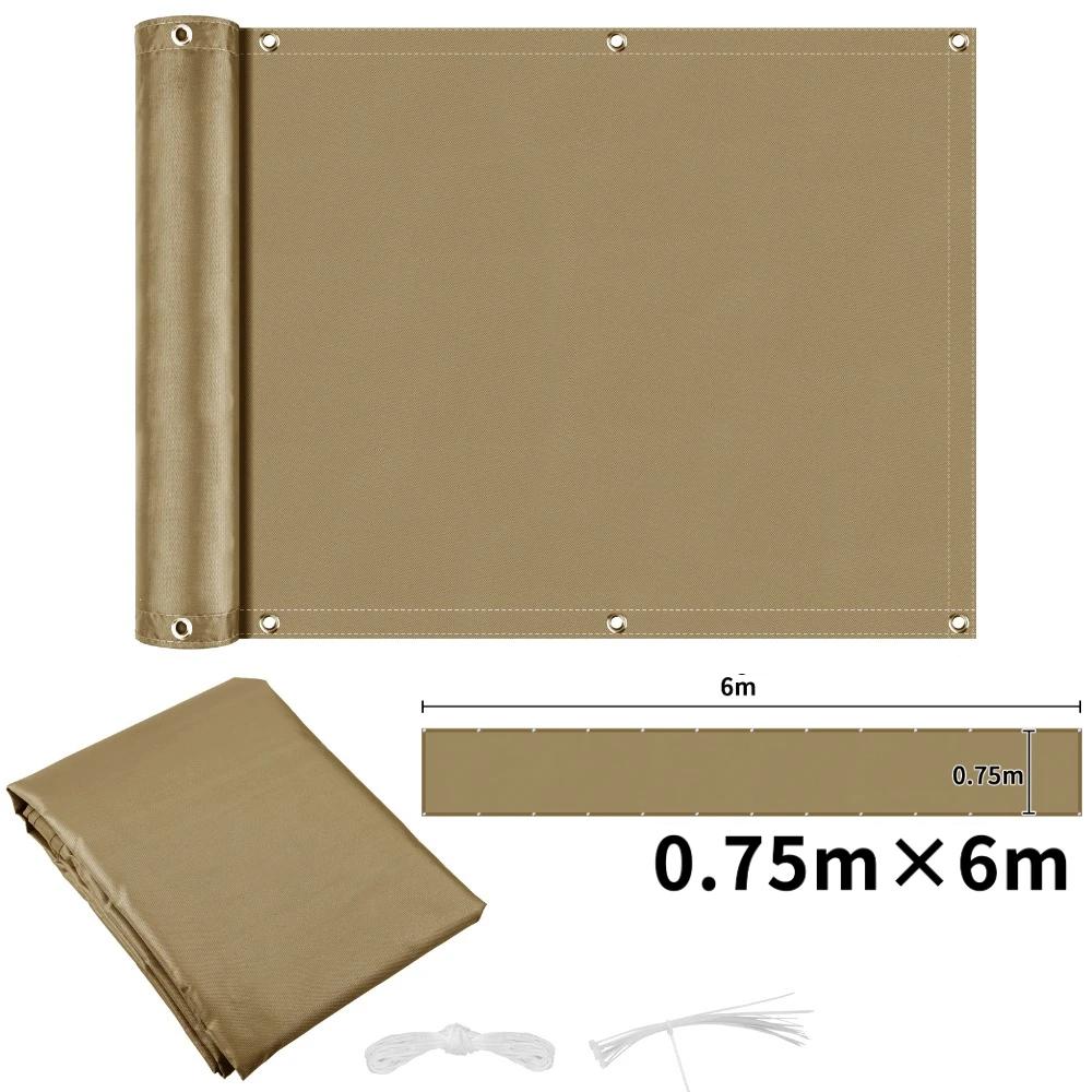 Waterproof Privacy Fence Screen Fence Covering Privacy with Grommets UV Protection Fencing Shade Cover for Outdoor Yard Backyard