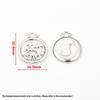 18k Gold Zodiac Pendants for DIY Luxury Jewelry - Small Accessories for Bracelets & Necklaces