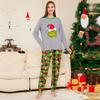 Christmas Day Prints Family Matching Long Sleeve Tops+Pants Set Family Matching Sets