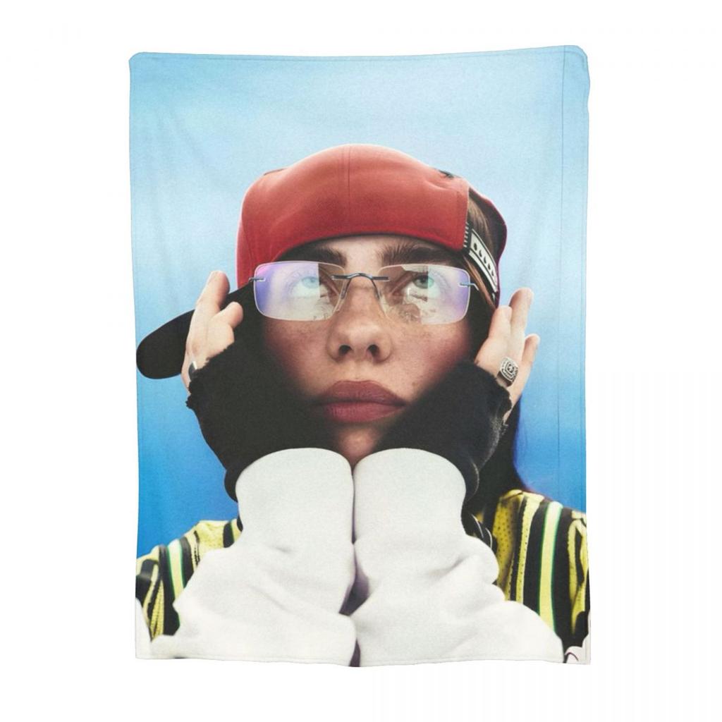 Hit Me Hard And Soft Merch Deka Billies Fleece Přehoz na postel Útulný Super Měkký pro Auto Přikrývka