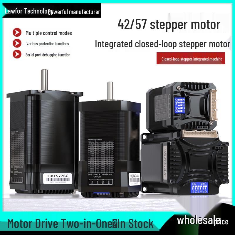 57 Schrittmotortreiber mit integriertem Closed-Loop-Controller und Encoder