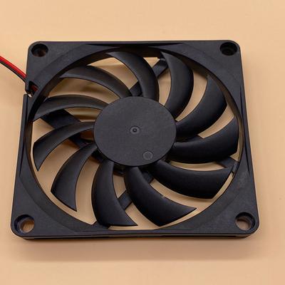 Bezkomutátorový chladicí ventilátor 8010 Chladicí ventilátor 5V 12V 24V 2kolíkový chladič 80X80X10 mm