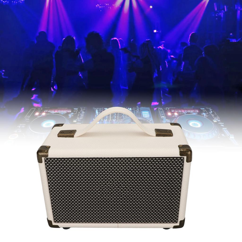 Vintage   Spker Multifunction M3 Lther Hvy Bass Knob Control Portable Wireless Spker for Outdoor Party