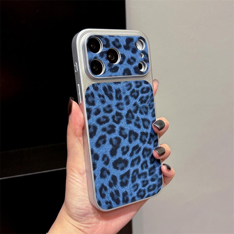 

iPhone 17 Pro Max Glitter Leopard Print Case - Precise Fit Protective Cover for Apple 16/15 Pro 16 Pro Max