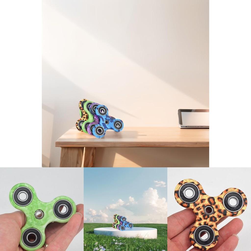 Colorful Camouflage Electroplated Finger Gyro Toy For Stress Relief And Entertainment Zhejiang Province