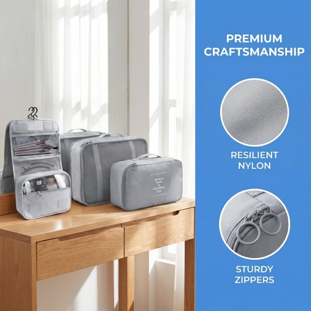 Large Capacity Luggage Organizer Foldable Sorting Pouch Travel Pack Room Arrangement