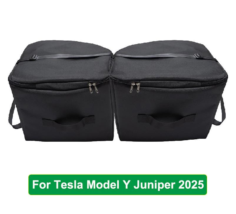 For Tesla Model 3 Highland 2024 Model Y Juniper 2025-2020 Frunk Cooler Organizer Insulation Bag Front Trunk Storage Outdoor Trip