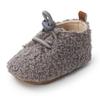 Anti-Slip Toddler Shoes Fluff Material Infant Crib Shoes New Winter Baby Shoes  For Baby Girl