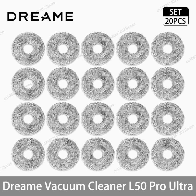 Dreame L50 Pro Ultra Robot Vacuum Cleaner Replacement Accessories Main Side Brush Mop Cloth Hepa Filter Dust Bag Parts Spare