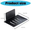 No Drilling Wall Mounted Soap Holder Stainless Steel Bathroom Organizers Drainage Tray for Kitchen Shower Shelf Dish